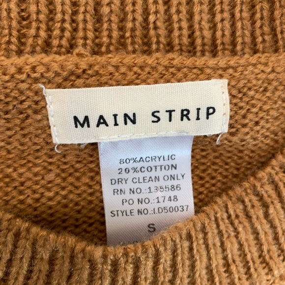 Main Strip Women’s Layered Sleeve Sweater Dress Size Small - Picture 12 of 17